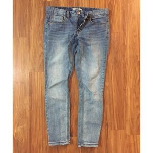 Free People Light Wash Skinny Jeans